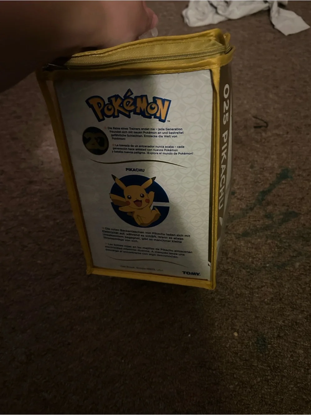 Pikachu Plush (Yellow) - Official Brand